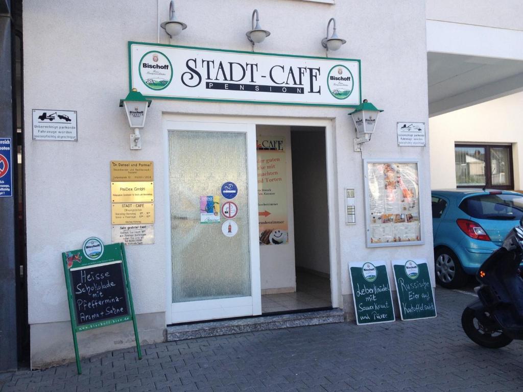 Stadtcafe Pension Grünstadt Zewnętrze zdjęcie